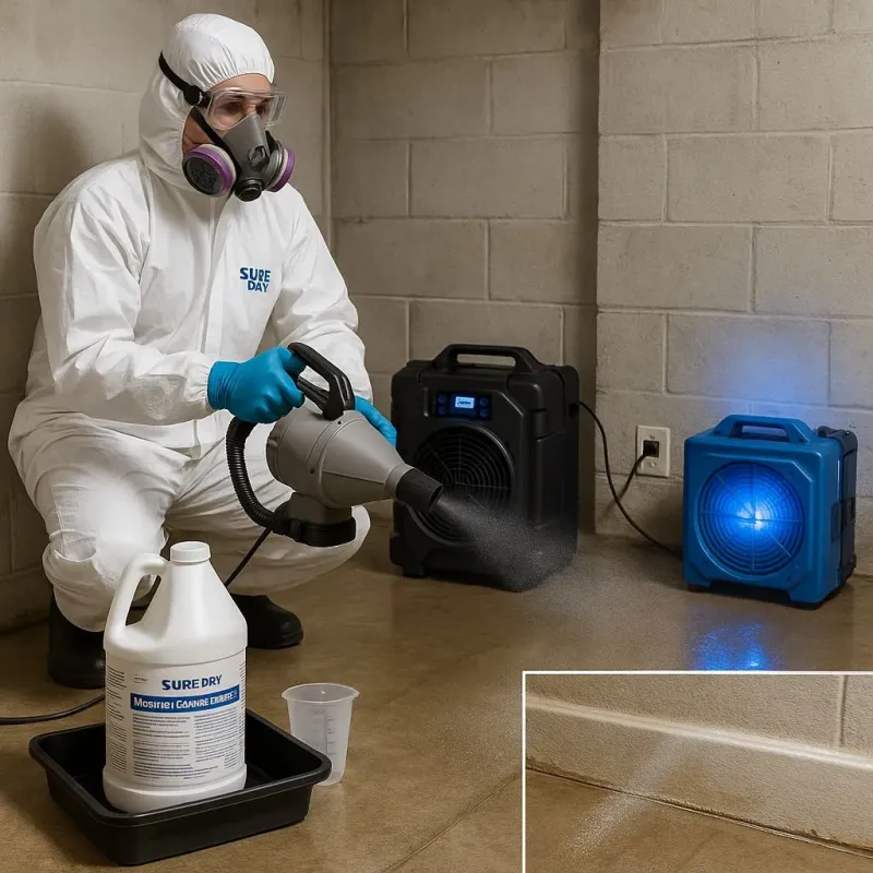 Sanitization and Odor Removal process in Burbank, CA